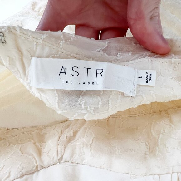 Anthropologie ASTR The Label Frolic Cutout Maxi Dress Wedding Bride Boho Coastal - Picture 9 of 16